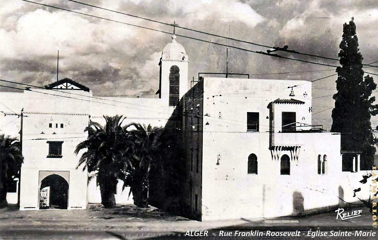 Alger-Mustapha - Rue Franklin-Roosevelt - Eglise Sainte-Marie.jpg